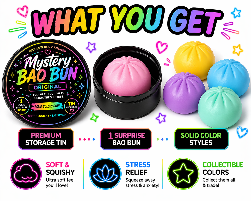 Nicole's Kozy Korner Mystery Squishy Original Dumpling