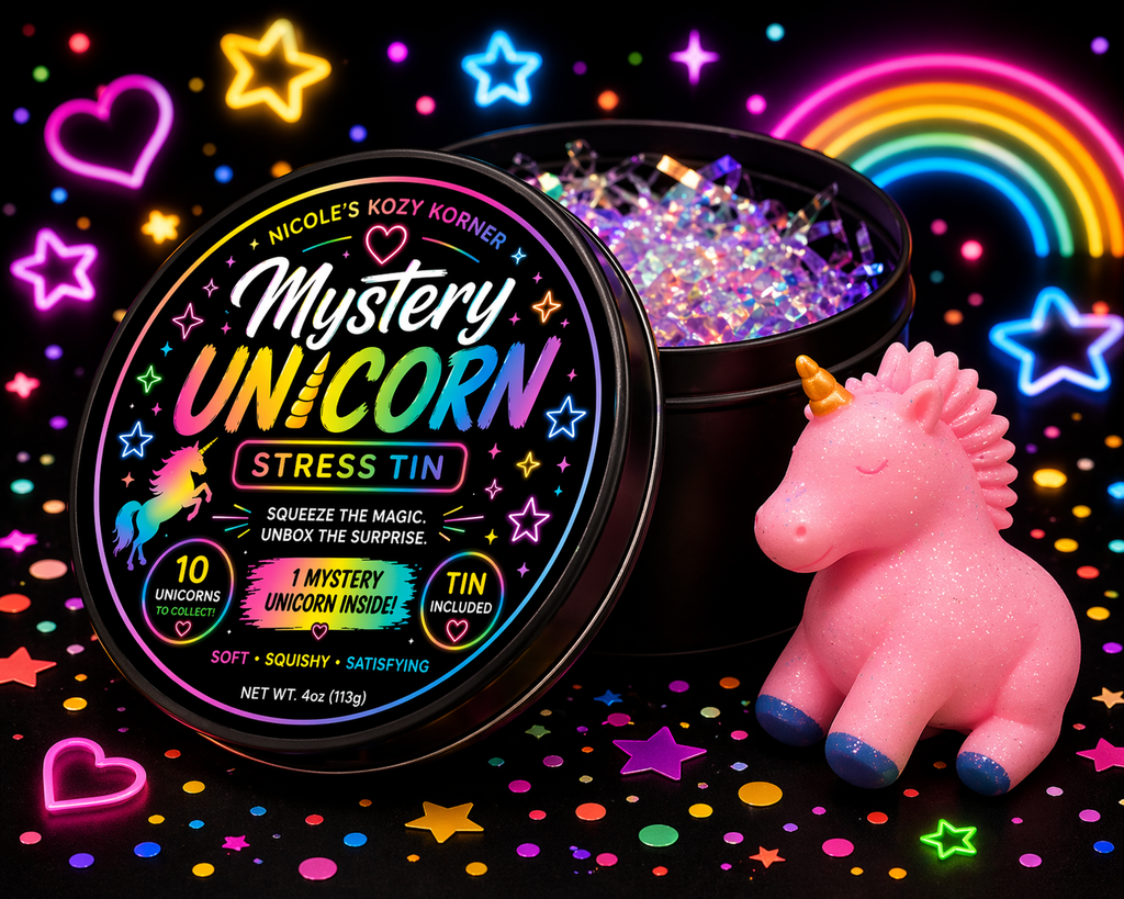 Nicole's Kozy Korner Mystery Squishy Unicorns
