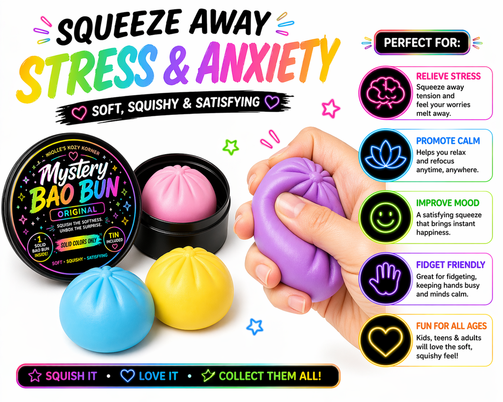 Nicole's Kozy Korner Mystery Squishy Original Dumpling