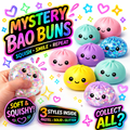 Nicole's Kozy Korner Mystery Squishy Glitter/Pastel/Solid Dumpling (Copy)
