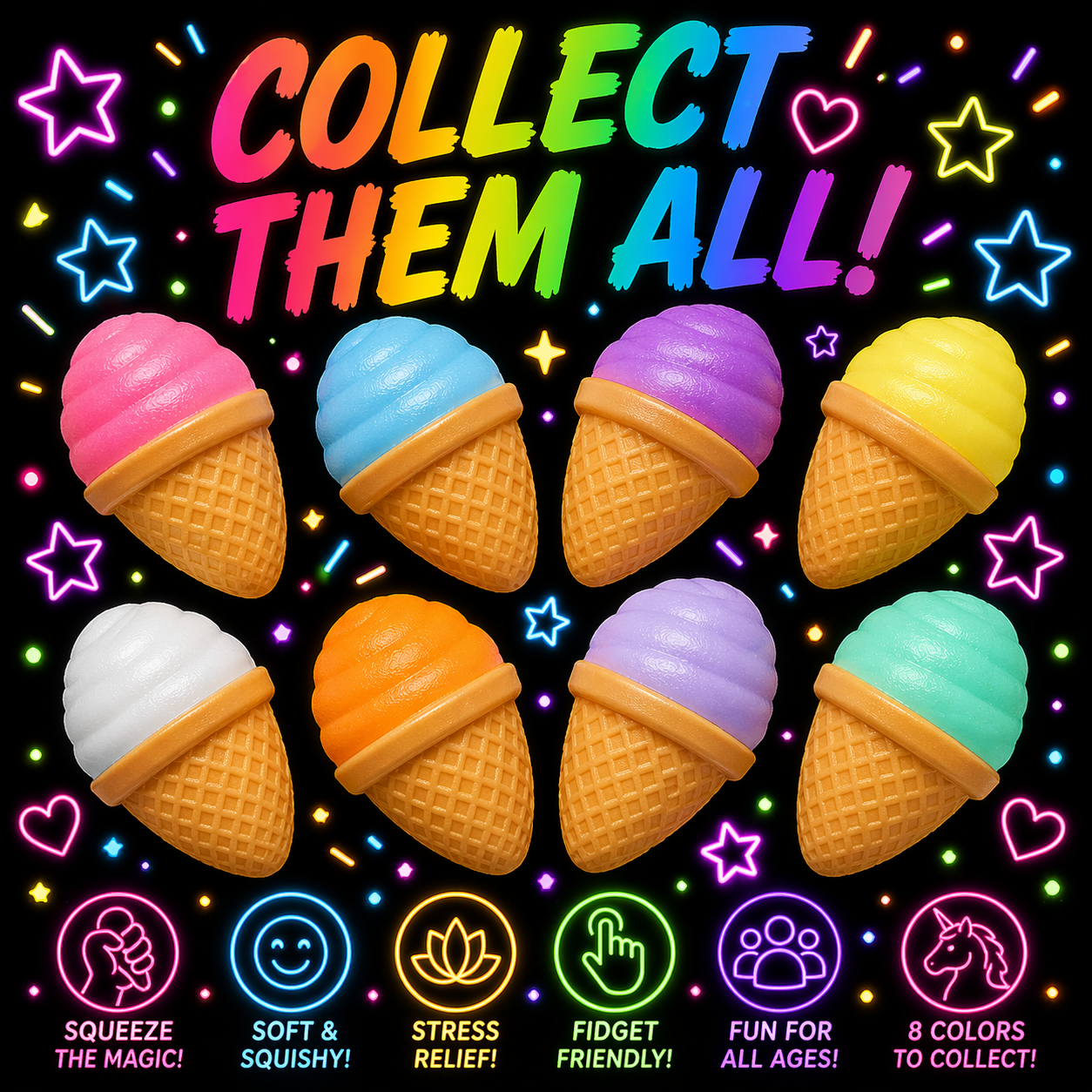 Nicole's Kozy Korner Mystery Squishy Ice Cream